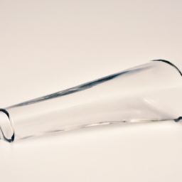 clear glass tube