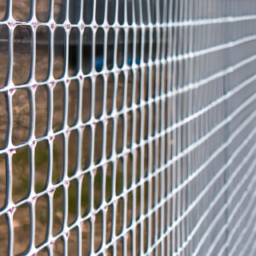 curved mesh fence for residential places