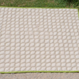 breathable outdoor rug for grass