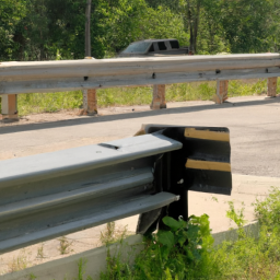 galvanized highway w beam guardrail custom