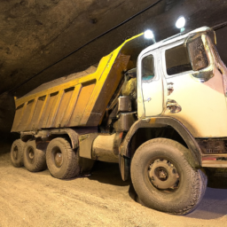 underground dump truck