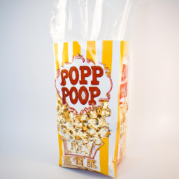 popcorn bags clear