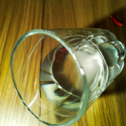 Why glass cup will be broken with hot water