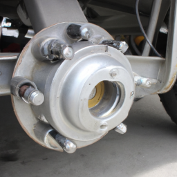 disk brake trailer axle