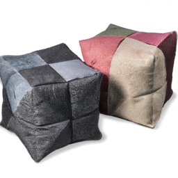 decorative poufs, cushion cubic pouf