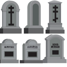 headstone, gravestone & tombstone differences