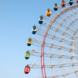 Amusement Park Ferris Wheel