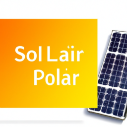 solar product application