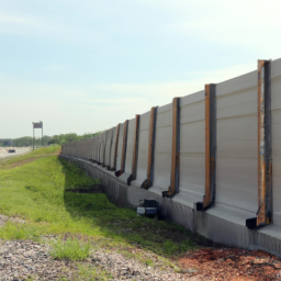 galvanized highway w beam guardrail services