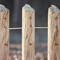 pigtail fence posts