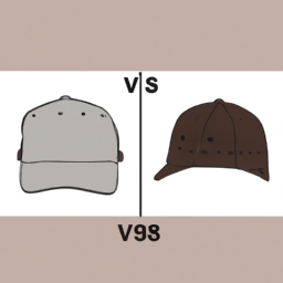 5 panel vs 6 panel hat