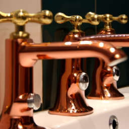 copper bathroom faucets