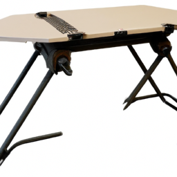 Adjustable Height Camping Table