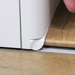 how to fit plastic skirting board