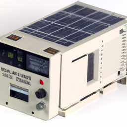 Three phase string inverter for solar-powered weather stations