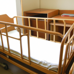 Wooden nursing home care bed elderly home