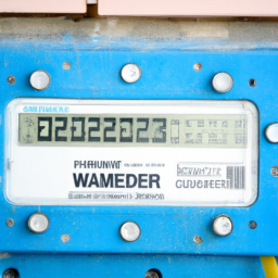 Water Meter Panel Segment Code LCD