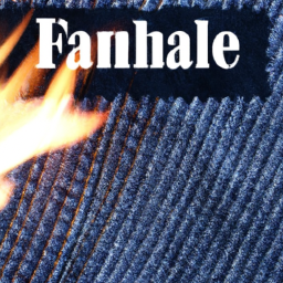 is denim flammable