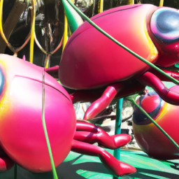 Simulation beetle for amusement parks