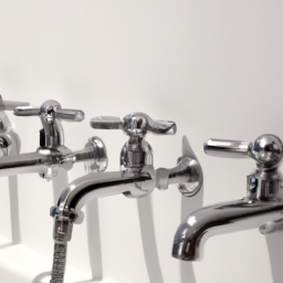 wall mounted bath taps