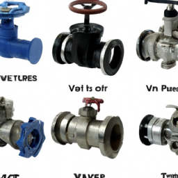 types of water valves and their functions