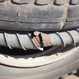 broken tire axle