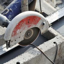 concrete beam cutting machine