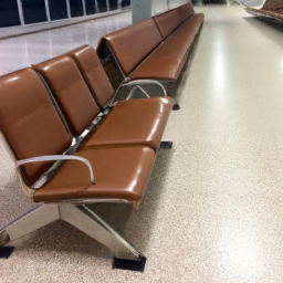 Public Waiting Long Bench Chairs 