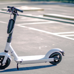 white ELECTRIC SCOOTER 45km/h