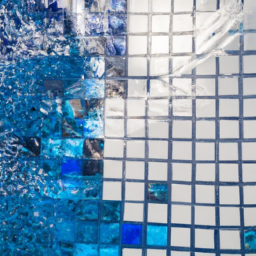 Modern Glass Pool Tile