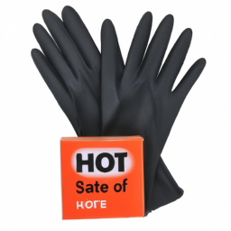 hot sale Black Nitrile Gloves Powder Free