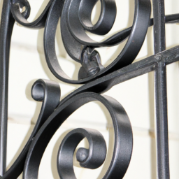 iron decorative pieces