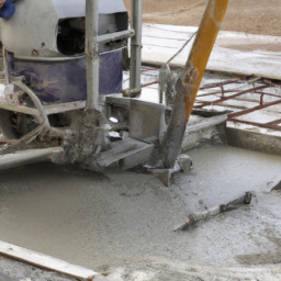 concrete slab machine