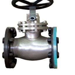 angle bellows globe valve