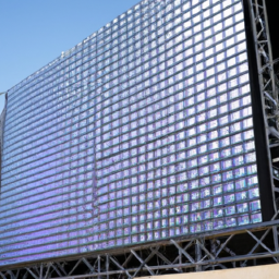 outdoor stage led video wall