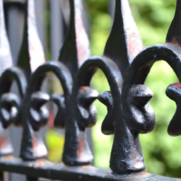 garden fence iron