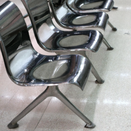 Steel Hospital Waiting Chairs