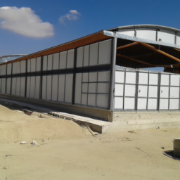 Algeria Prefabricated Steel Structure Poultry Shed