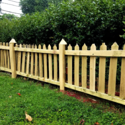 custom garden fence