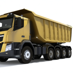 tri-axle dump truck