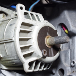 starter motor in automobile