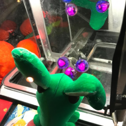 arcade game crane claw machine