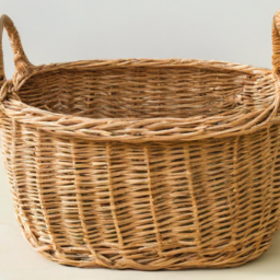 Handwoven Wicker Basket