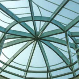 glass gazebo roof