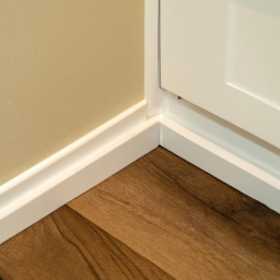 skirting under kitchen cabinets