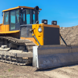 Bulldozer Used For Road Construction