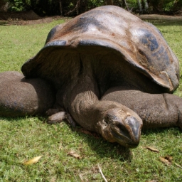 Giant Prehistoric Tortoise