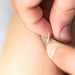 How to Remove a Staple from Skin