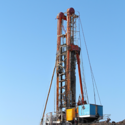 pneumatic drilling rig For quarry