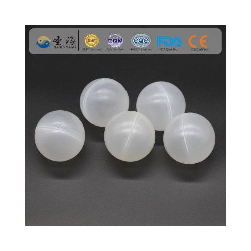 PP ( Polypropylene ) 60 mm white hollow plastic ball for reducing evaporation